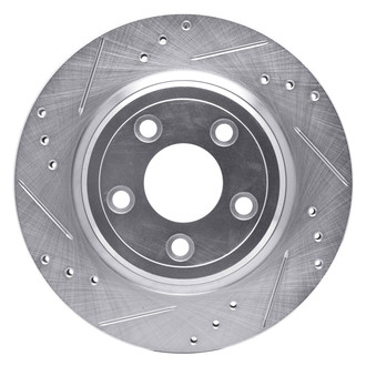 DFC® - Premium Drilled and Slotted Rear Driver Side Brake Rotor