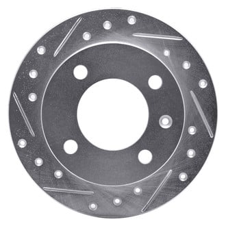 DFC® - Premium Drilled and Slotted Front Driver Side Brake Rotor