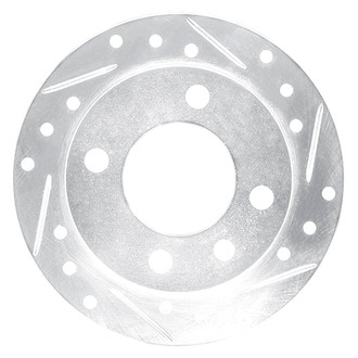 DFC® - Premium Drilled and Slotted Front Passenger Side Brake Rotor