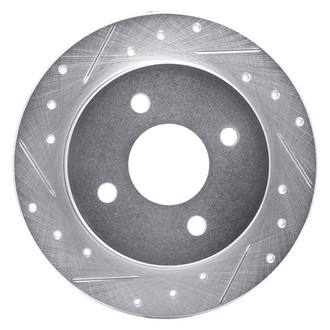 DFC® - Premium Drilled and Slotted Rear Driver Side Brake Rotor