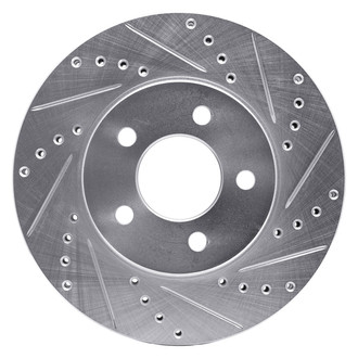 DFC® - Premium Drilled and Slotted Front Passenger Side Brake Rotor