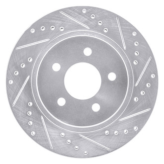 DFC® - Premium Drilled and Slotted Rear Passenger Side Brake Rotor
