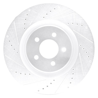 DFC® - Premium Drilled and Slotted Front Driver Side Brake Rotor