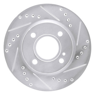 DFC® - Premium Drilled and Slotted Front Passenger Side Brake Rotor