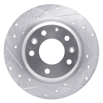 DFC® - Premium Drilled and Slotted Rear Driver Side Brake Rotor