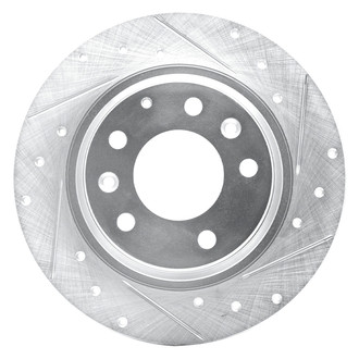 DFC® - Premium Drilled and Slotted Rear Passenger Side Brake Rotor
