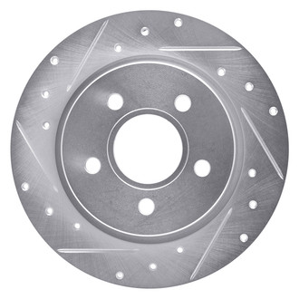 DFC® - Premium Drilled and Slotted Rear Driver Side Brake Rotor