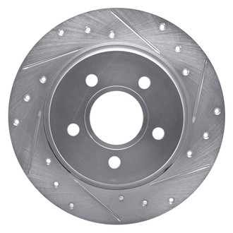 DFC® - Premium Drilled and Slotted Rear Passenger Side Brake Rotor