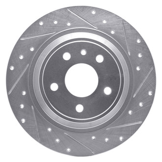 DFC® - Premium Drilled and Slotted Rear Passenger Side Brake Rotor
