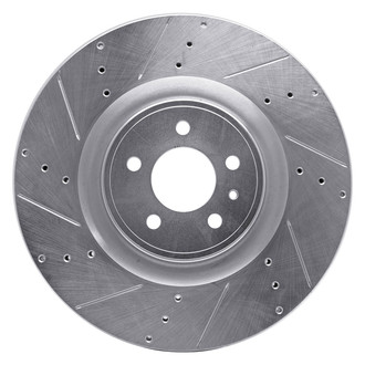 DFC® - Premium Drilled and Slotted Front Driver Side Brake Rotor