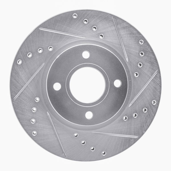 DFC® - Premium Drilled and Slotted Front Brake Rotor