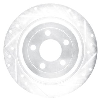 DFC® - Premium Drilled and Slotted Rear Passenger Side Brake Rotor