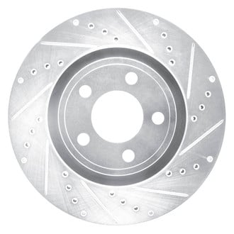 DFC® - Premium Drilled and Slotted Front Passenger Side Brake Rotor