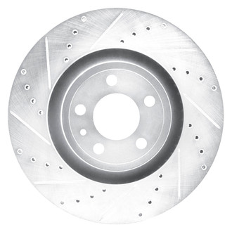 DFC® - Premium Drilled and Slotted Front Passenger Side Brake Rotor