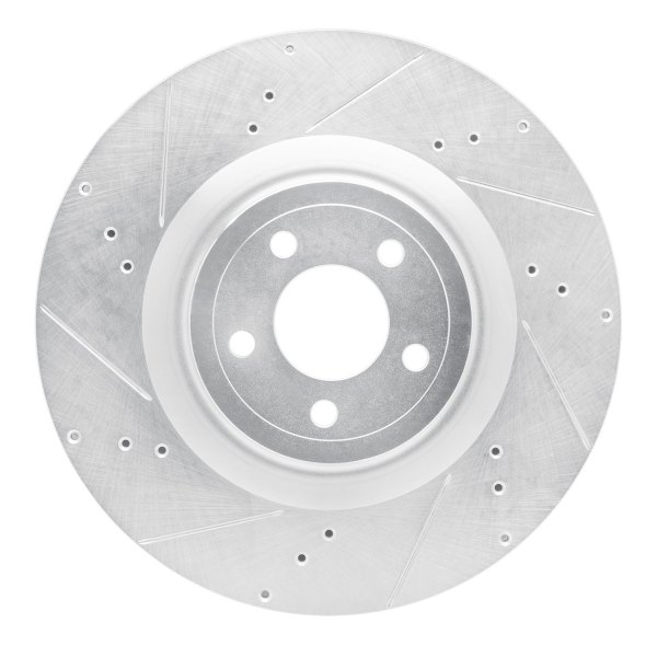 DFC® - Premium Drilled and Slotted Front Brake Rotor