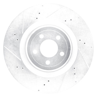 DFC® - Premium Drilled and Slotted Front Driver Side Brake Rotor