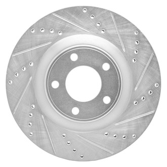 DFC® - Premium Drilled and Slotted Front Passenger Side Brake Rotor
