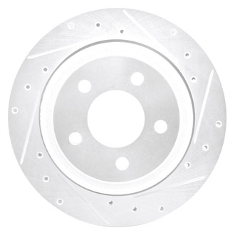 DFC® - Premium Drilled and Slotted Rear Passenger Side Brake Rotor