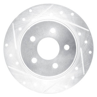 DFC® - Premium Drilled and Slotted Rear Passenger Side Brake Rotor