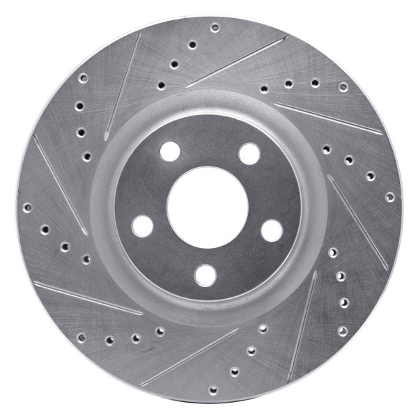 DFC® - Premium Drilled and Slotted Front Brake Rotor