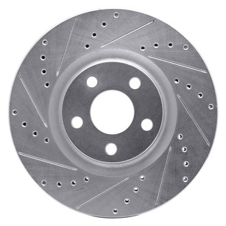 DFC® - Premium Drilled and Slotted Front Driver Side Brake Rotor