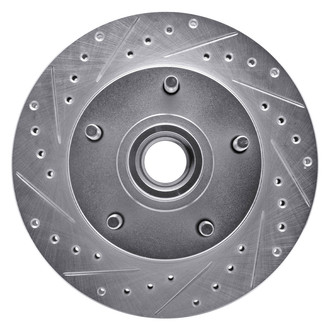 DFC® - Premium Drilled and Slotted Front Brake Rotor