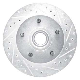 DFC® - Premium Drilled and Slotted Front Passenger Side Brake Rotor