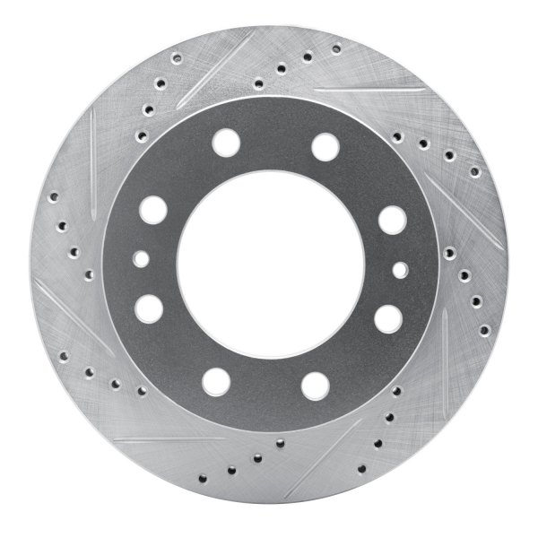 DFC® - Premium Drilled and Slotted Front Brake Rotor