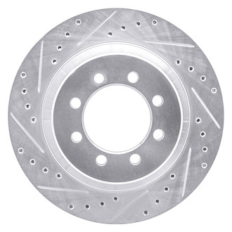 DFC® - Premium Drilled and Slotted Front Brake Rotor