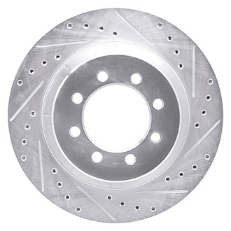 DFC® - Premium Drilled and Slotted Front Passenger Side Brake Rotor