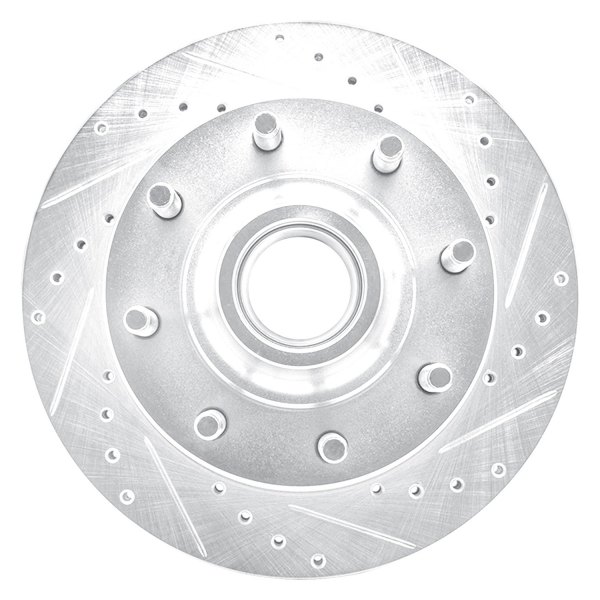 DFC® - Premium Drilled and Slotted Front Brake Rotor