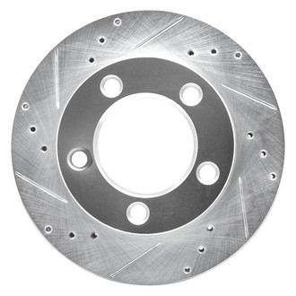 DFC® - Premium Drilled and Slotted Front Brake Rotor