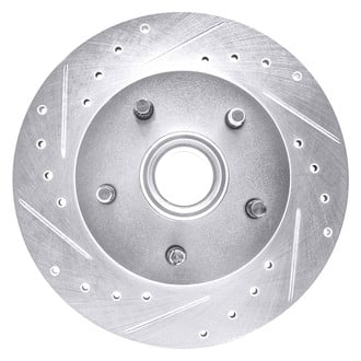 DFC® - Premium Drilled and Slotted Front Driver Side Brake Rotor