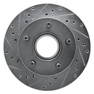 DFC® - Premium Drilled and Slotted Front Driver Side Brake Rotor