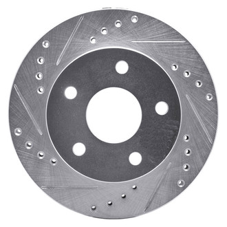 DFC® - Premium Drilled and Slotted Front Driver Side Brake Rotor