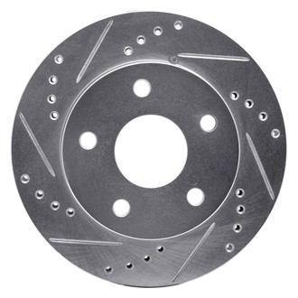 DFC® - Premium Drilled and Slotted Front Passenger Side Brake Rotor