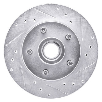 DFC® - Premium Drilled and Slotted Front Passenger Side Brake Rotor