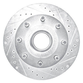 DFC® - Premium Drilled and Slotted Front Passenger Side Brake Rotor