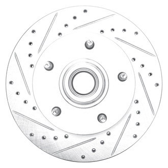 DFC® - Premium Drilled and Slotted Front Brake Rotor