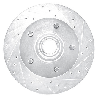 DFC® - Premium Drilled and Slotted Front Passenger Side Brake Rotor