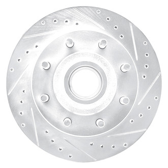 DFC® - Premium Drilled and Slotted Front Passenger Side Brake Rotor