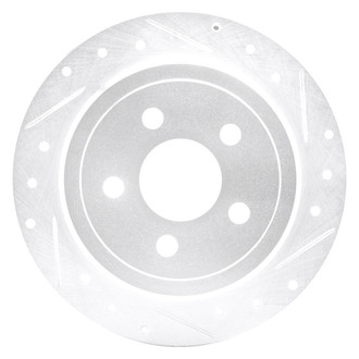 DFC® - Premium Drilled and Slotted Rear Passenger Side Brake Rotor