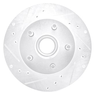 DFC® - Premium Drilled and Slotted Front Driver Side Brake Rotor