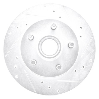 DFC® - Premium Drilled and Slotted Front Passenger Side Brake Rotor