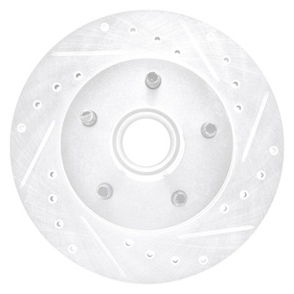 DFC® - Premium Drilled and Slotted Front Passenger Side Brake Rotor