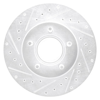 DFC® - Premium Drilled and Slotted Front Driver Side Brake Rotor