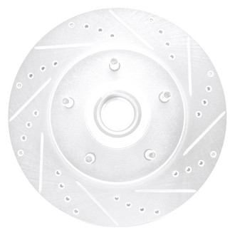DFC® - Premium Drilled and Slotted Front Passenger Side Brake Rotor