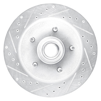 DFC® - Premium Drilled and Slotted Front Driver Side Brake Rotor