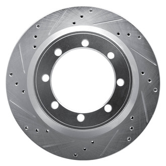 DFC® - Premium Drilled and Slotted Rear Driver Side Brake Rotor