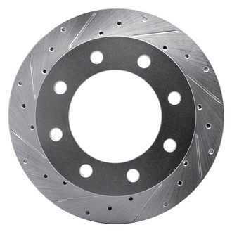 DFC® - Premium Drilled and Slotted Rear Driver Side Brake Rotor